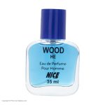 عطر جیبی مردانه نایس مدل Wood He حجم 35 میلی لیتر
