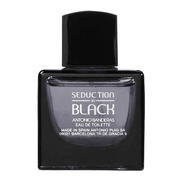 ادو تویلت مردانه آنتونیو باندراس مدل Seduction in Black حجم 100 میلی لیتر