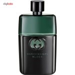 ادو تویلت مردانه گوچی مدل Guilty Black Pour Homme حجم 90 میلی لیتر