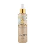 بادی اسپلش زنانه دنیلو مدل sen+anjelo حجم 200 میلی لیتر بسته 2 عددی به همراه رول ضد تعریق مدل amber حجم 50 میلی لیتر