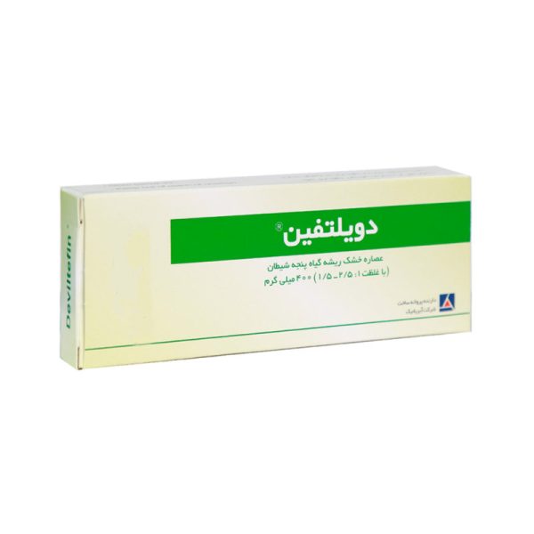 دویلتفین 400 میلی گرم آیریانیک بسته 20 عددی