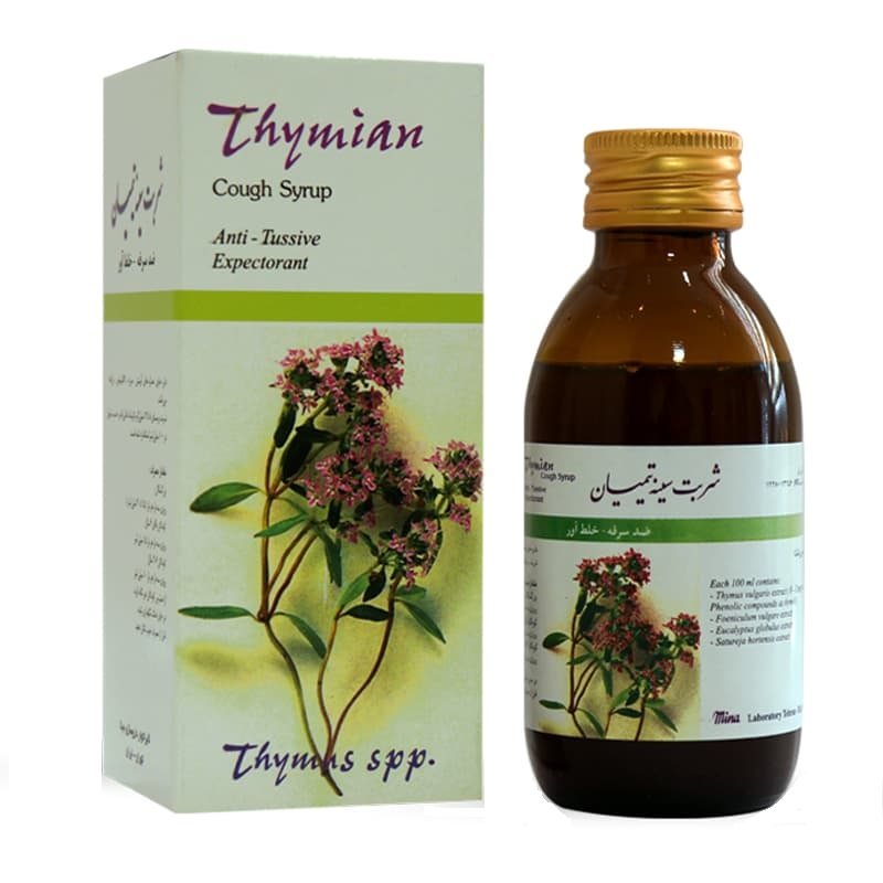 شربت ضد سرفه و خلط آور تیمیان داروسازی مینا- 120 میلی لیتر_637217875a849.jpeg شربت ضد سرفه و خلط آور تیمیان داروسازی مینا- 120 میلی لیتر