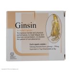 کپسول جین سین گل دارو بسته 30 عددی