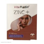 قرص زینک پلاس L55 ویتا فلش بسته 60 عددی