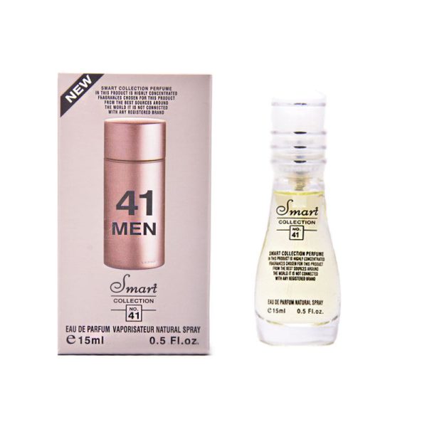 عطر جیبی مردانه اسمارت کالکشن مدل Carolina Herrera 212 کد 41 حجم 15 میلی لیتر