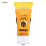 کرم ضد آفتاب آنتی آکنه سان سیف SPF35