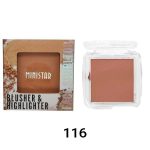 رژگونه و هایلایتر مینی استار کد 116