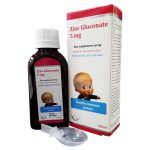 شربت زینک گلوکونات 5 میلی گرم سیمرغ دارو – 120 میلی لیتر