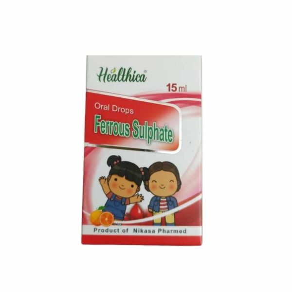 قطره خوراکی فروس سولفات هلثیکا – 15 میلی لیتر