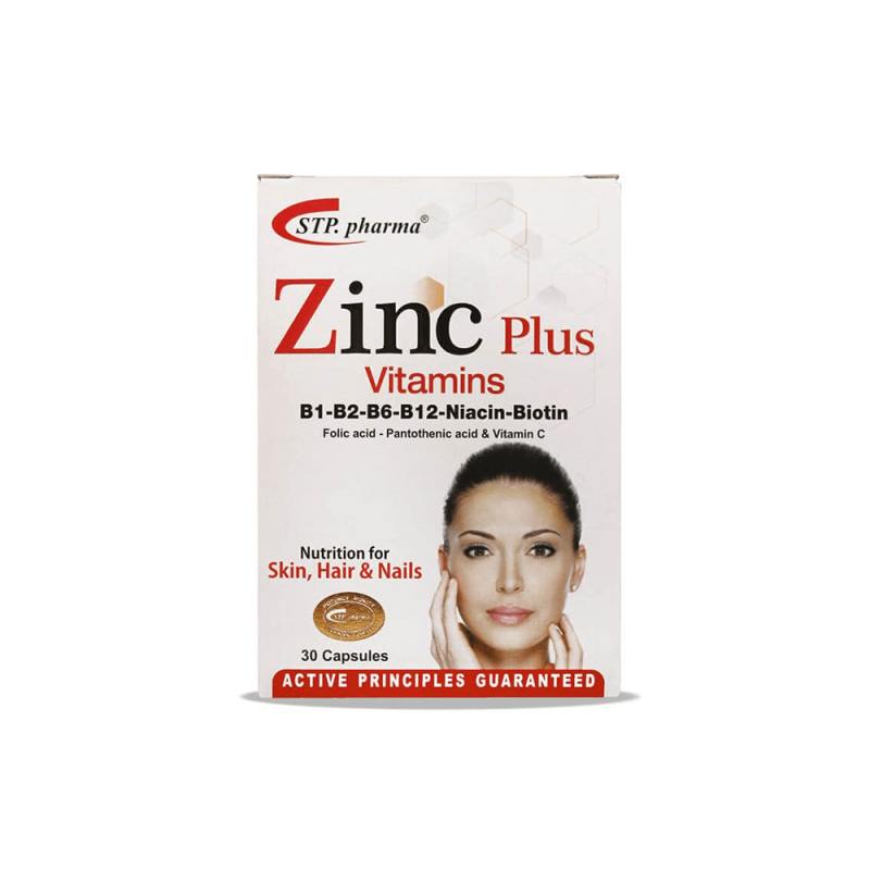 کپسول زینک پلاس اس تی پی فارما بسته 30 عددی_63723ef7aaa52.jpeg کپسول زینک پلاس اس تی پی فارما بسته 30 عددی