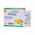 ساشه سوپراکل 200 با طعم لیمو  نیچرز اونلی بسته 30 عددی