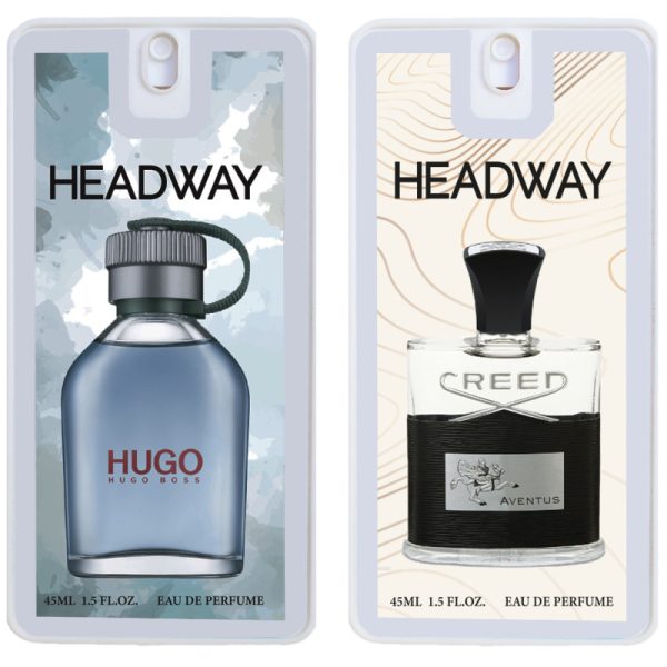 عطر جیبی مردانه هدوی مدل کرید اونتوس و هوگو باس من حجم 45 میلی لیتر بسته 2 عددی