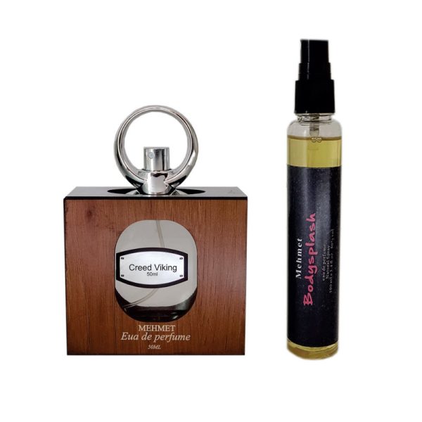 ست ادو پرفیوم زنانه مردانه مهمت مدل کرید وایکینگ حجم 50 میلی لیتر
