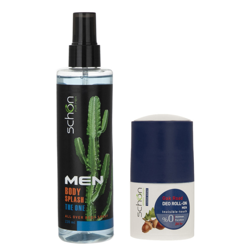 بادی اسپلش مردانه شون مدل THE ONE حجم 220 میلی لیتر به همراه رول ضد تعریق مردانه شون مدل Oak Road حجم 50 میلی لیتر_63752f1615743.jpeg بادی اسپلش مردانه شون مدل THE ONE حجم 220 میلی لیتر به همراه رول ضد تعریق مردانه شون مدل Oak Road حجم 50 میلی لیتر