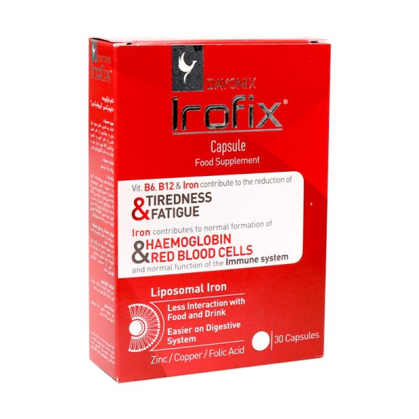 کپسول آیروفیکس دایونیکس فارما بسته 30 عددی