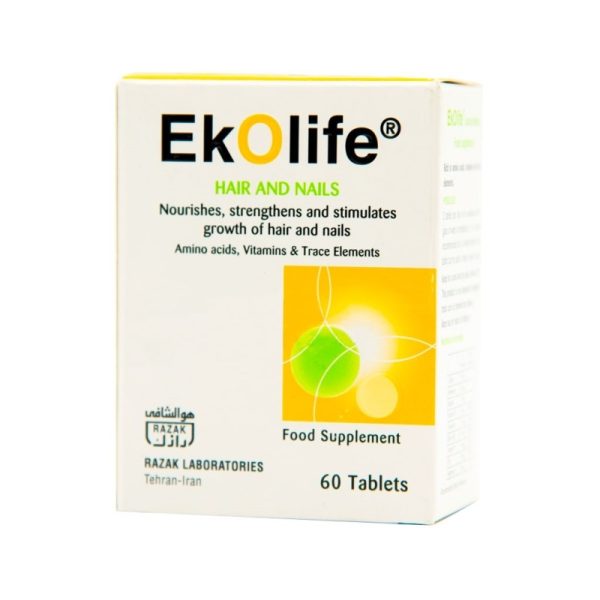 قرص اکولایف رازک بسته 60 عددی