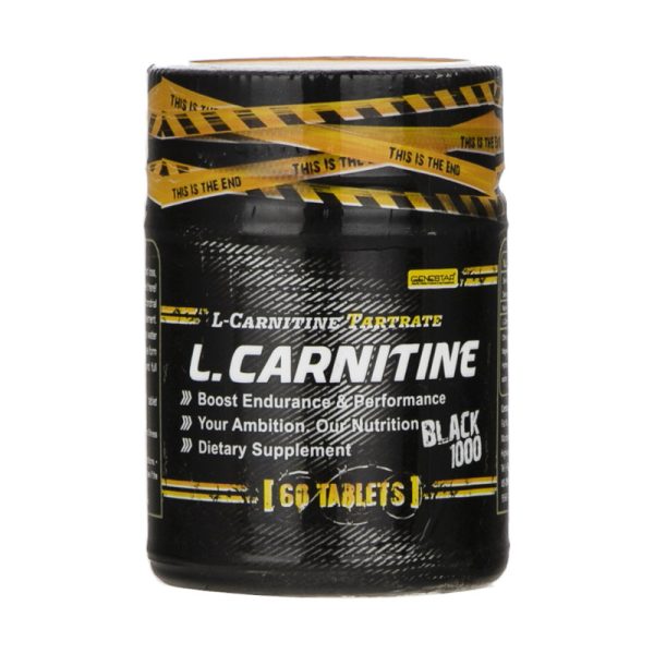 قرص ال کارنیتین ژن استار 1000 میلی گرم بسته 60 عددی