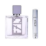 ادو پرفیوم مردانه ژک ساف مدل F713 حجم 100 میلی لیتر به همراه عطر جیبی مردانه ژک ساف مدل F713 حجم 22 میلی لیتر