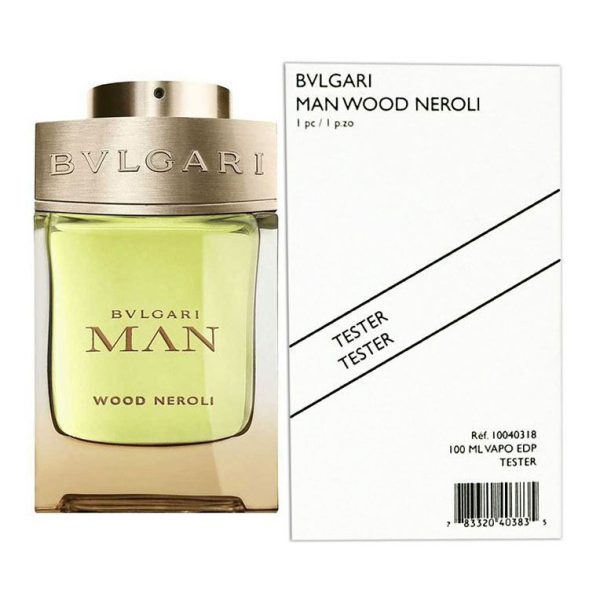 تستر ادو پرفیوم مردانه بولگاری مدل Wood Neroli حجم 100 میلی لیتر