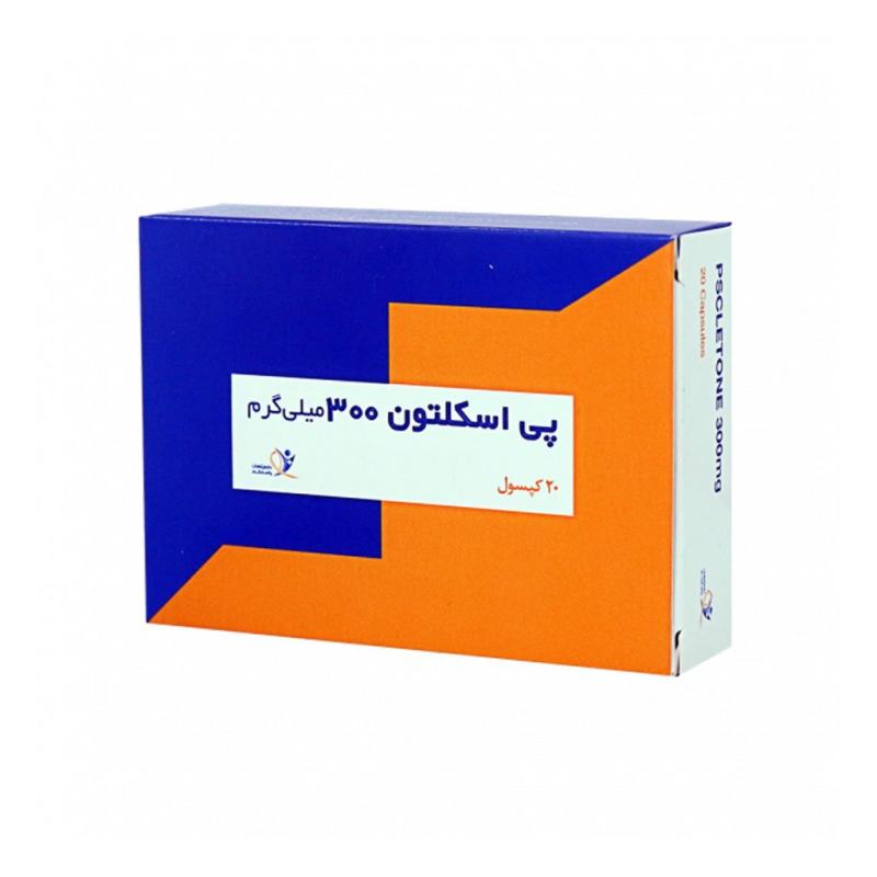 کپسول پی اسکلتون داروپژوهان پاسارگاد -300 میلی گرم بسته 20 عددی_6372521f53e27.jpeg کپسول پی اسکلتون داروپژوهان پاسارگاد -300 میلی گرم بسته 20 عددی