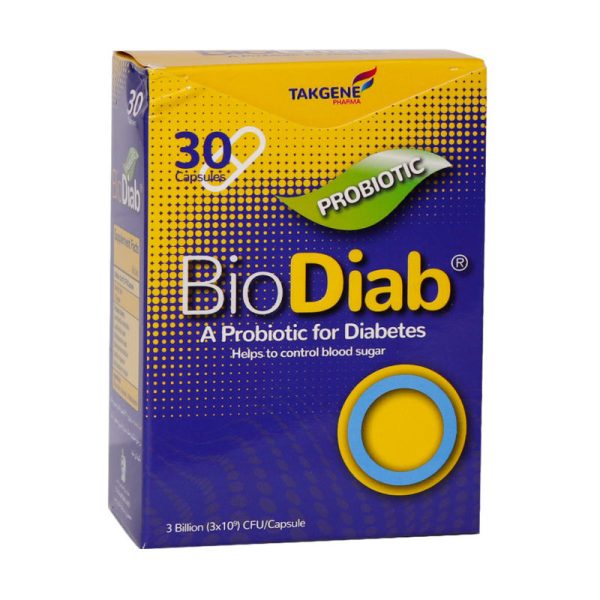 کپسول بایو دایاب تک ژن فارما بسته 30 عددی