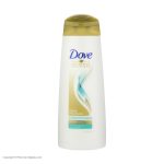 شامپو مو داو مدل Daily Moisture حجم 400 میلی لیتر به همراه نرم کننده داو مدل  Daily Moisture حجم 200 میلی لیتر به همراه برس چوبی هدیه
