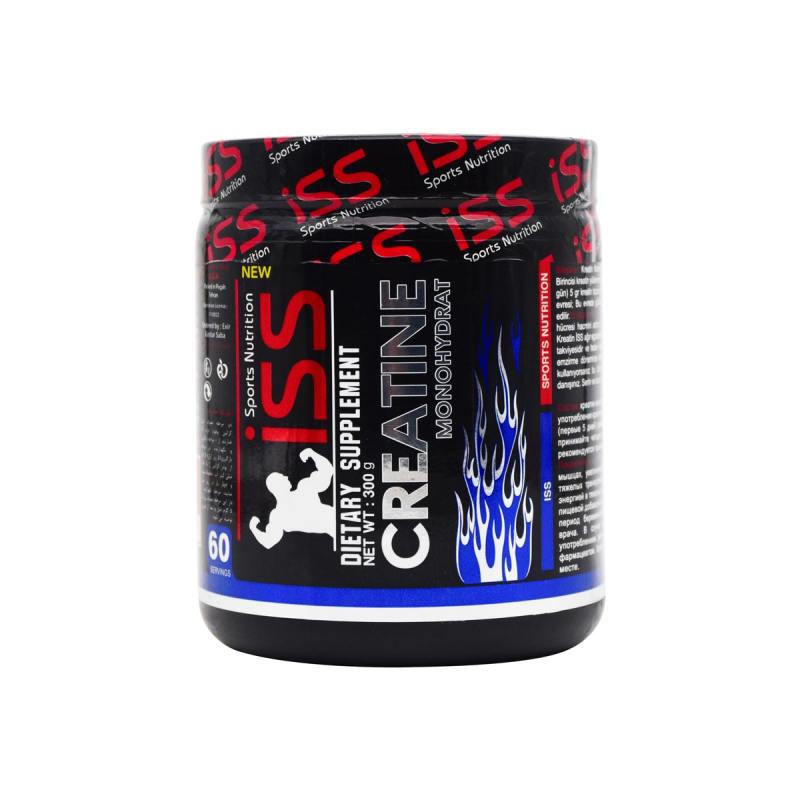پودر کراتین مونوهیدرات آی اس اس – 300 گرم