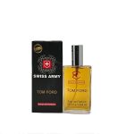 عطر جیبی مردانه سوئیس آرمی مدل تام فورد توسکان لدر حجم 55 میلی لیتر