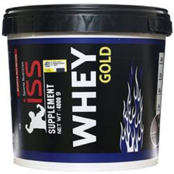 پودر پروتئین وی شکلاتی آی اس اس 4000 گرم