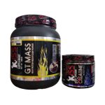 پودر جی تی مس آی اس اس -1350 گرم به همراه پودر کراتین مونوهیدرات آی اس اس- 300 گرم