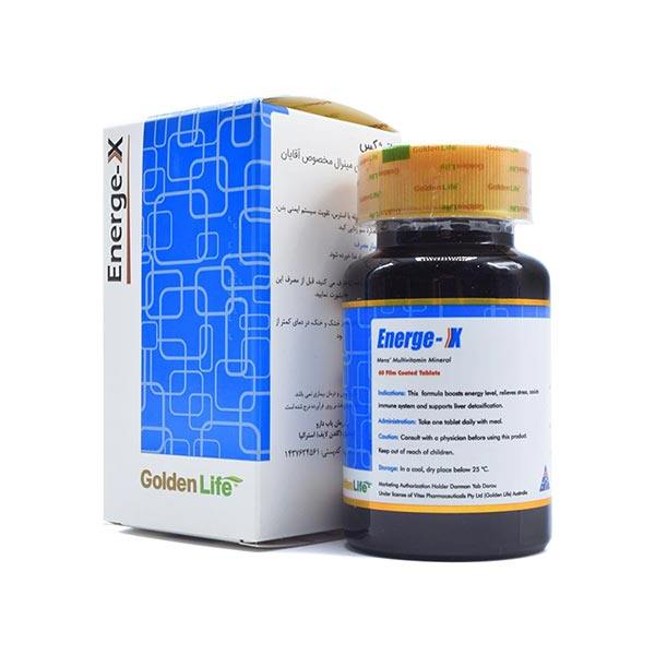 قرص انرژکس گلدن لایف بسته 60 عددی_63721179ded47.jpeg قرص انرژکس گلدن لایف بسته 60 عددی