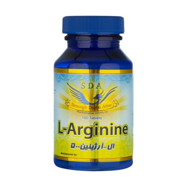 قرص ال آرژينين سيمرغ دارو عطار بسته 100 عددی