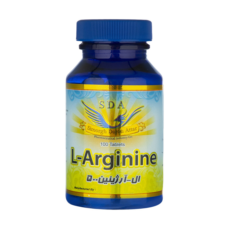 قرص ال آرژينين سيمرغ دارو عطار بسته 100 عددی_637250db9ea0e.jpeg قرص ال آرژينين سيمرغ دارو عطار بسته 100 عددی