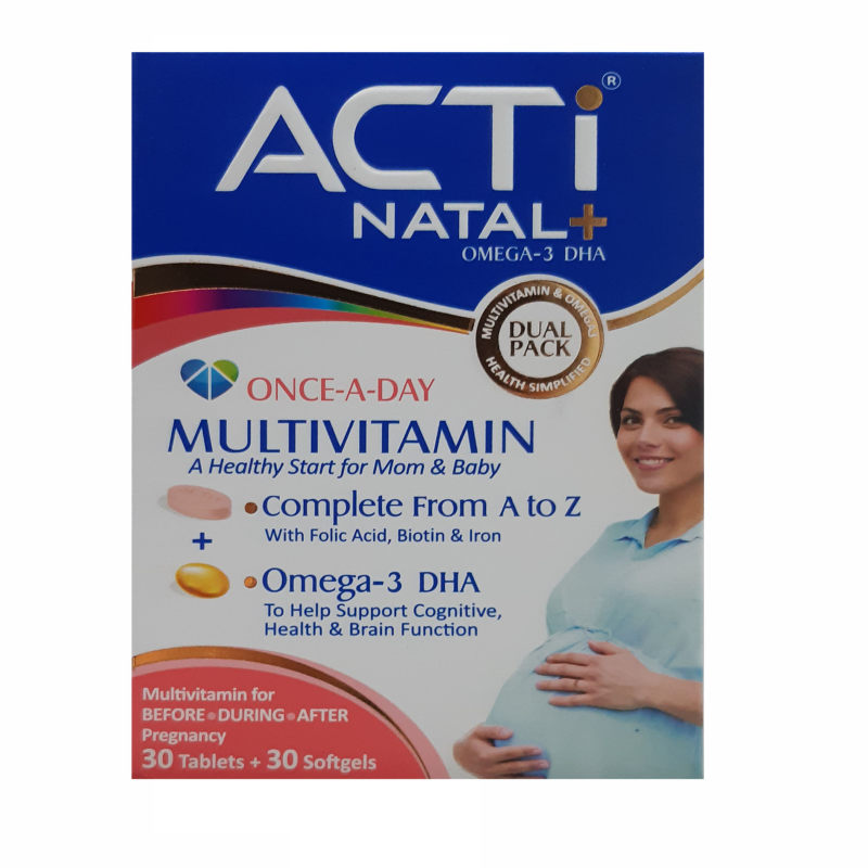 قرص اکتی ناتال پلاس امگا 3 ابیان دارو بسته 60 عددی_6385d974a1712.jpeg قرص اکتی ناتال پلاس امگا 3 ابیان دارو بسته 60 عددی